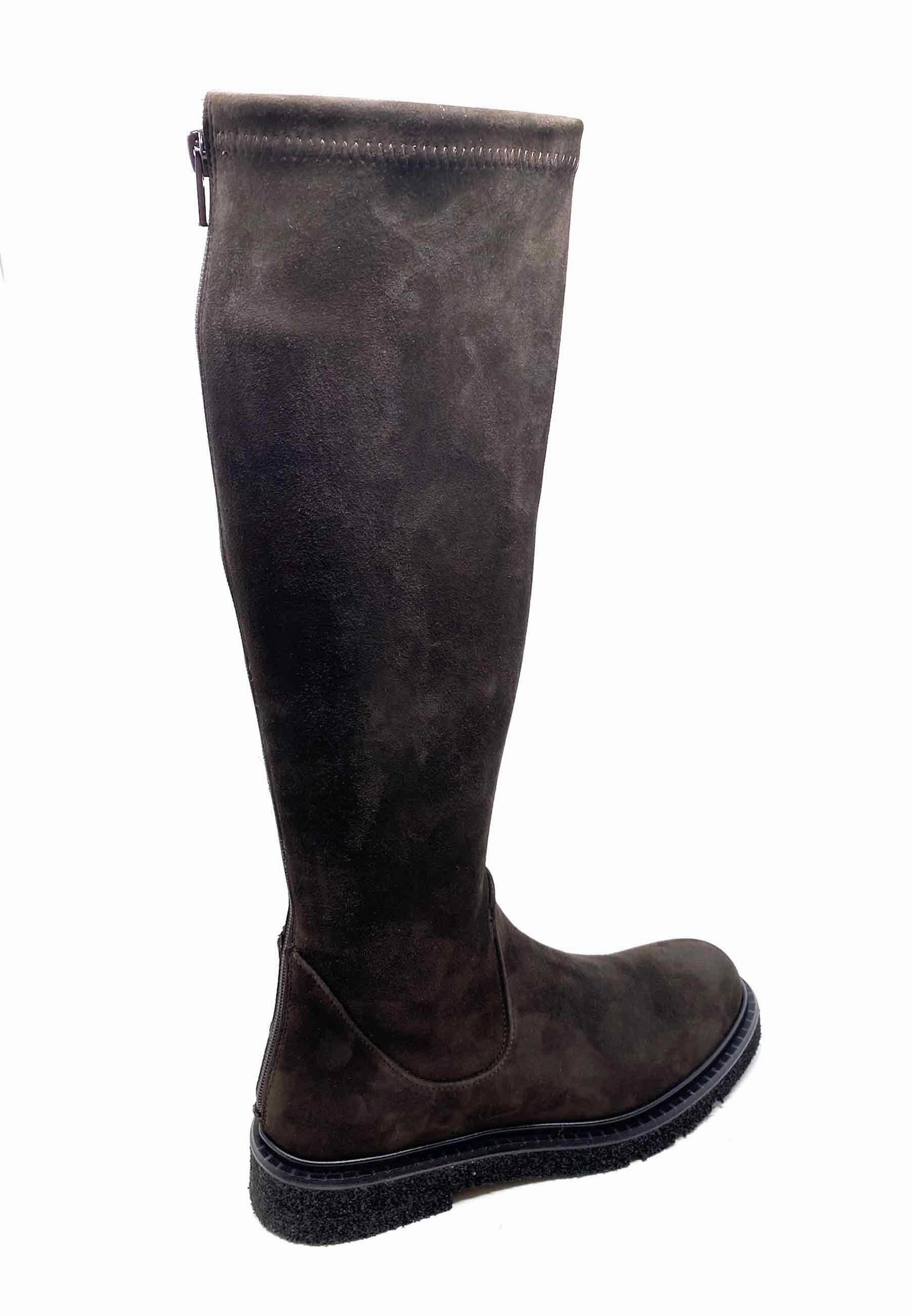Kerr Langschaft Boot | Ebony Camoscio Stiefel Ksk