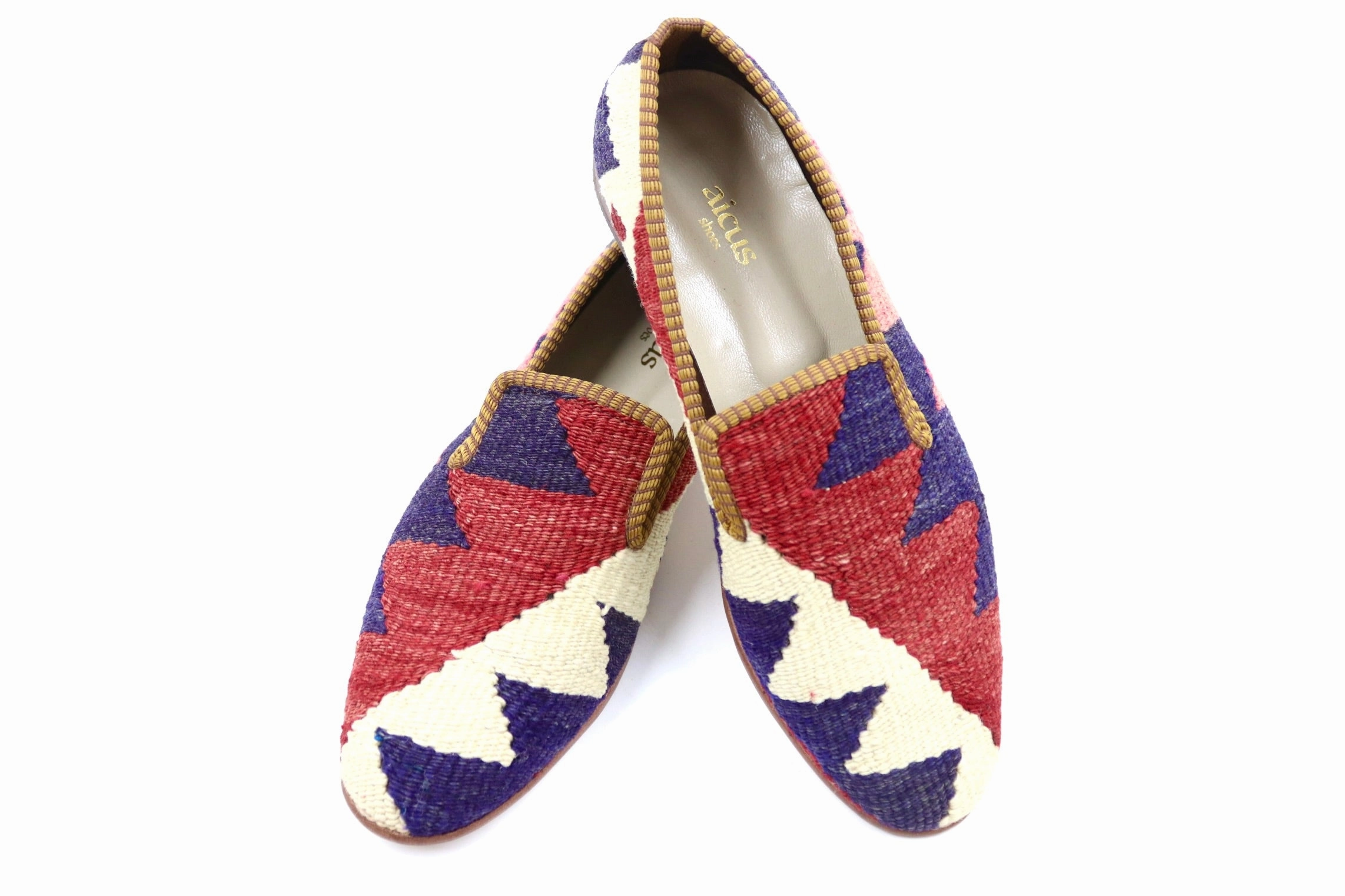 High Platform Loafers Isandro Gre 42 - Kelim Loafers