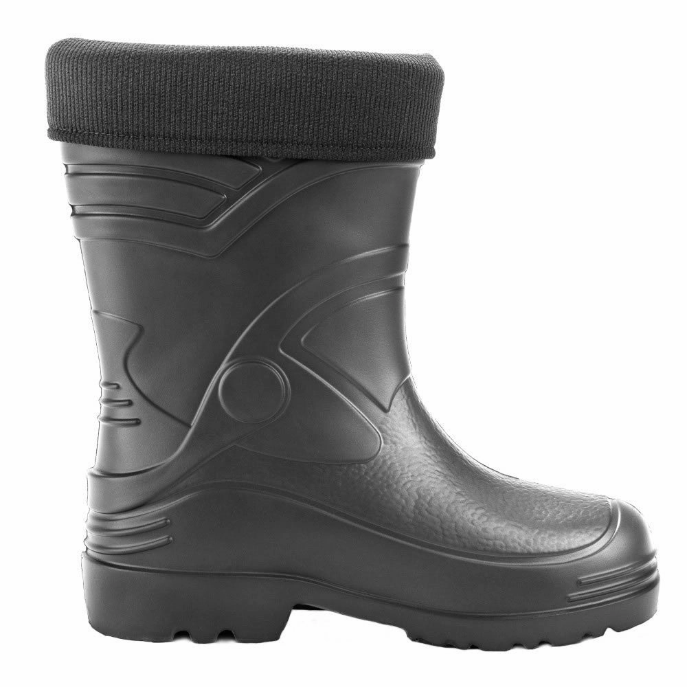 KOLMAX Herren Gummistiefel gefttert  Leichte EVA-Stiefel fr Garten & Regen Bronx Overknee Stiefel