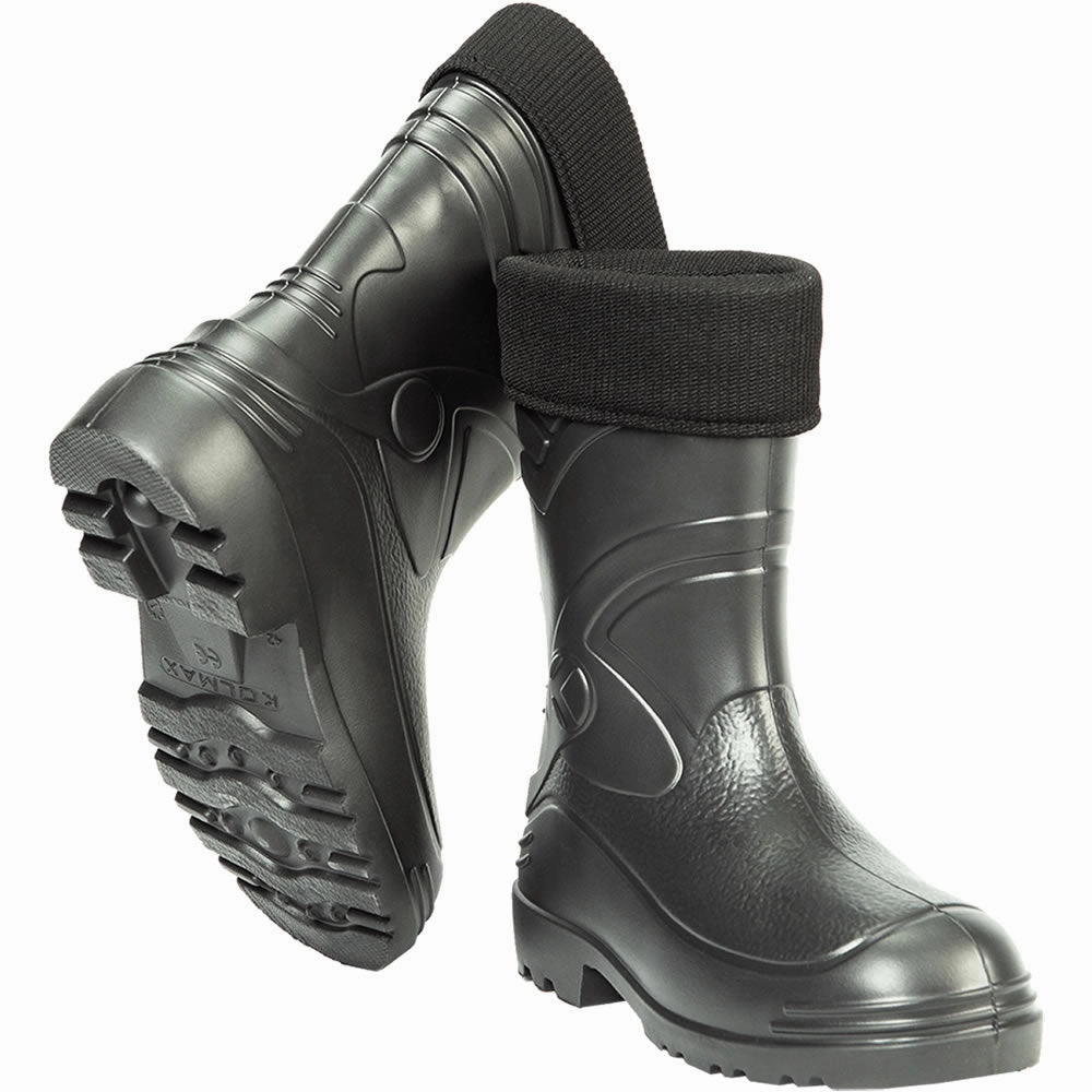 Mini Stiefel KOLMAX Herren Gummistiefel gefttert  Leichte EVA-Stiefel fr Garten & Regen