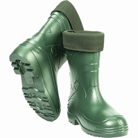 KOLMAX Herren Gummistiefel gefttert  Leichte EVA-Stiefel fr Garten & Regen Stiefel Dicke Waden