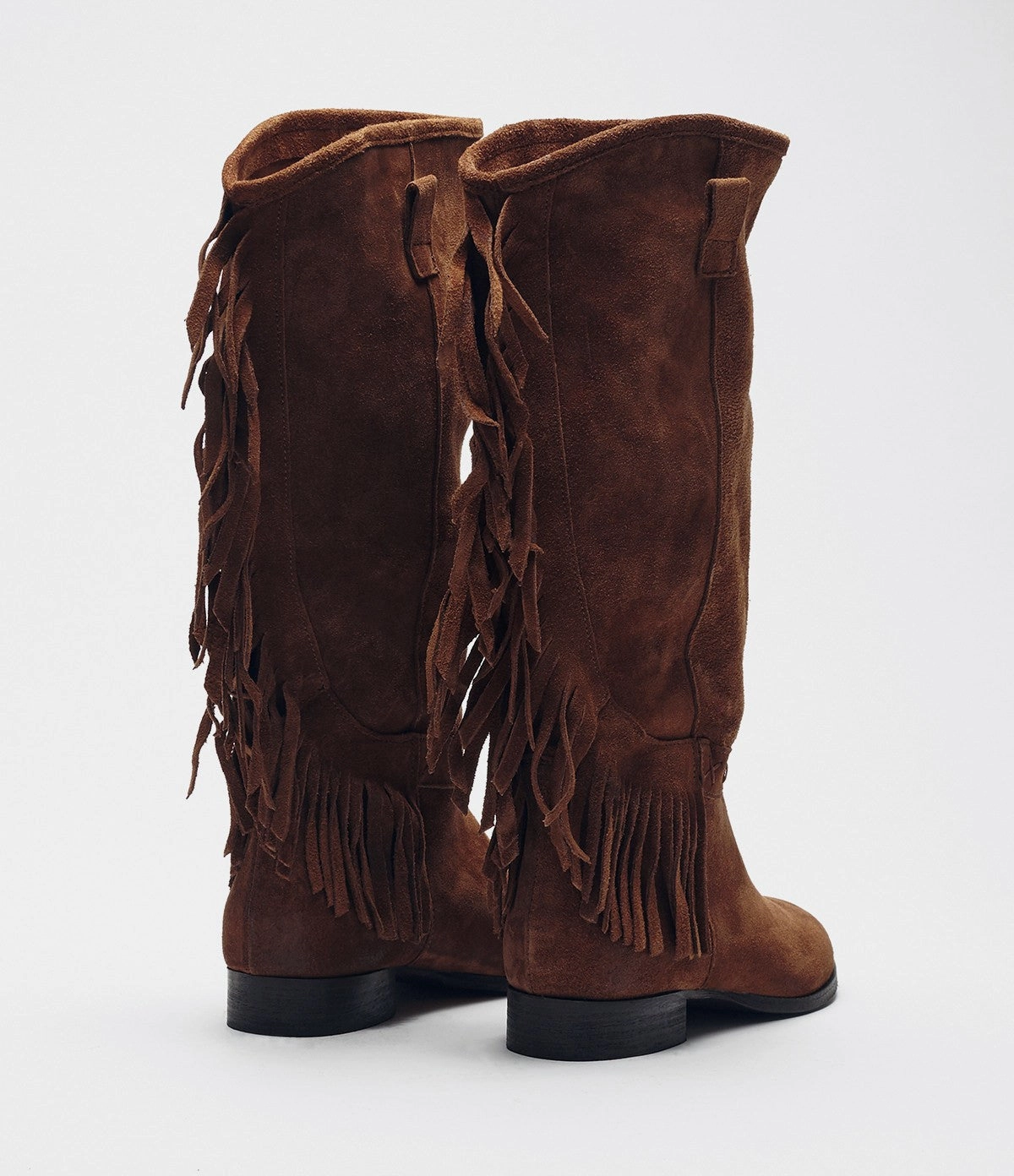 Fransenstiefel Fanny braun Stiefel Mit Memory Foam