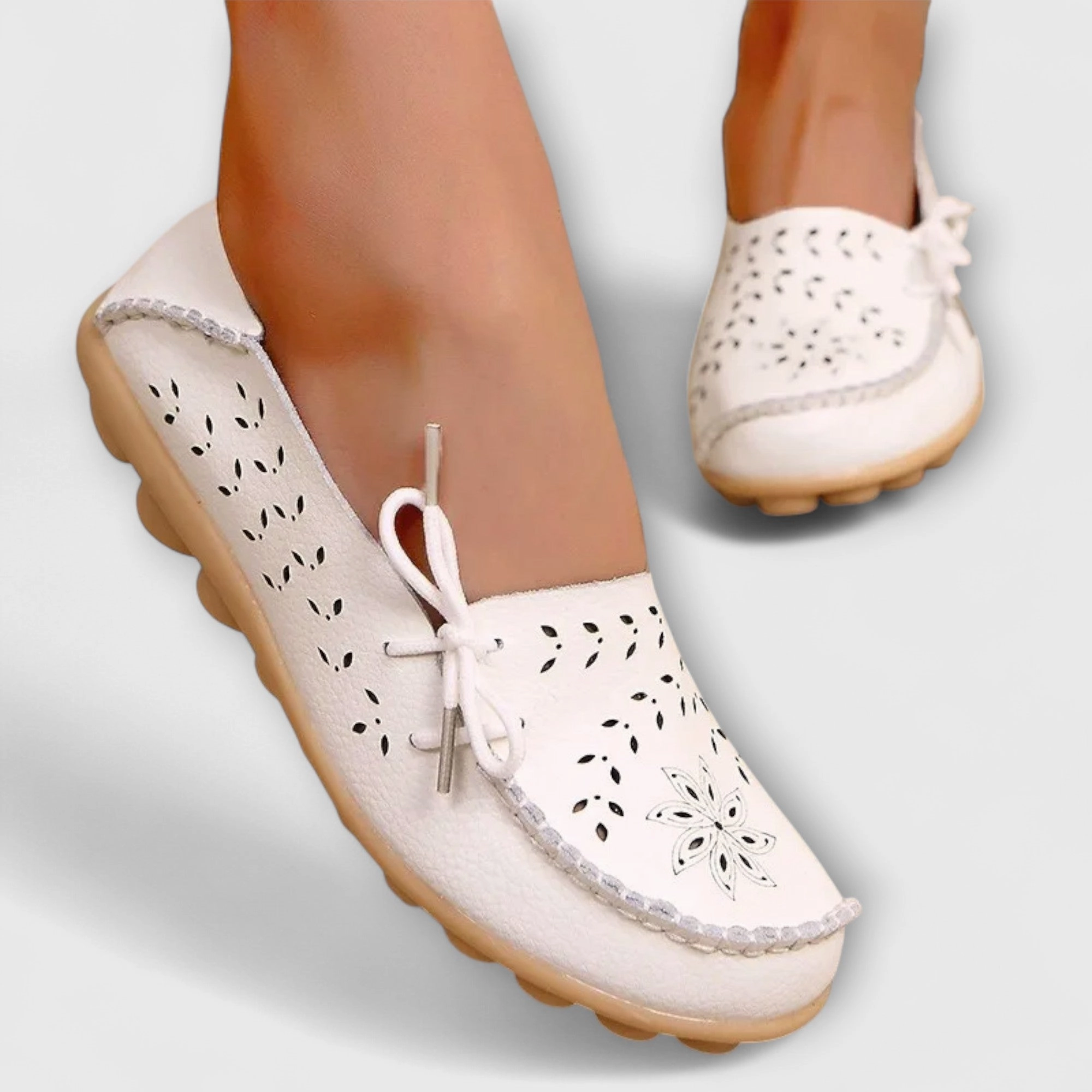 Soera  Slip-On Flats aus Echtleder