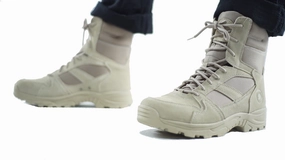 Stiefel Under Knees Ops Tactical 004 "Climate 6 Cool" Desert Boots - New