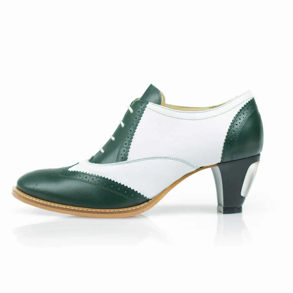High Heels Walk Jav Green & White