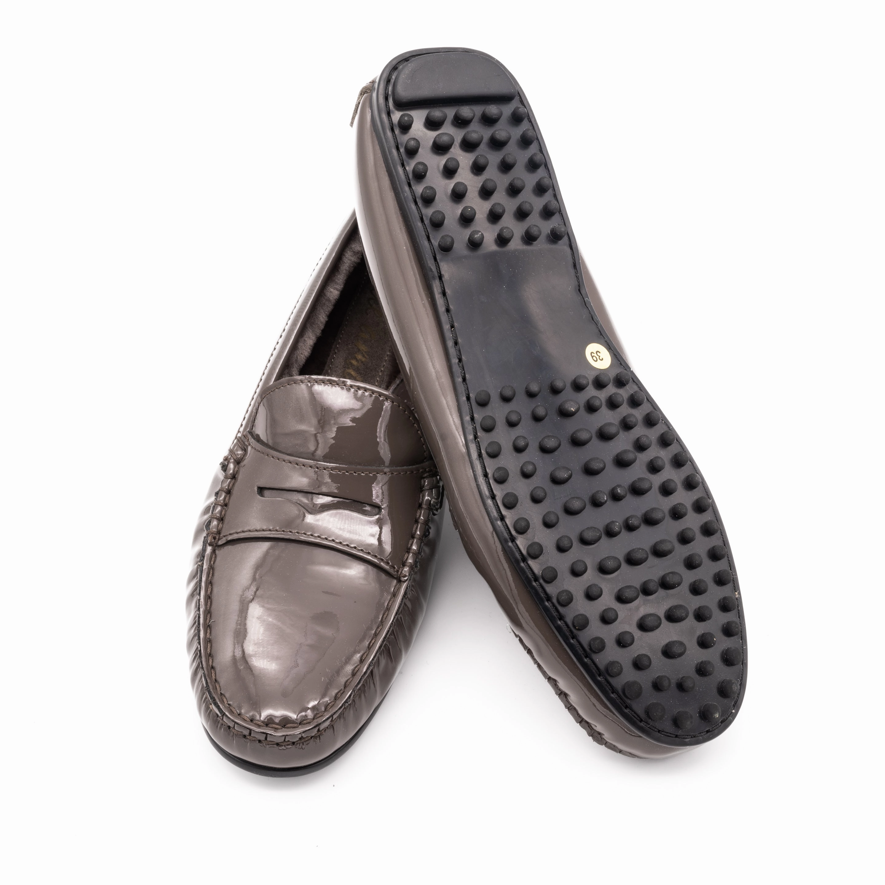 Lederschuhe In Waschmaschine Waschen Lack Mokassins fango mit Lammfell