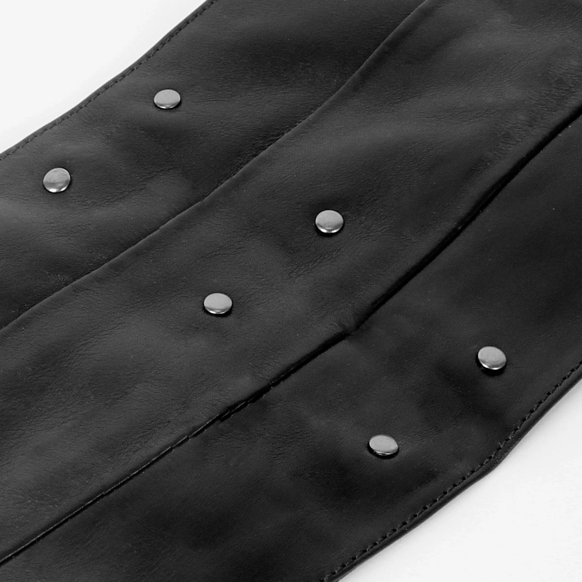 Lange Manschetten-Geldbrse mit Nieten Funken Stiefel