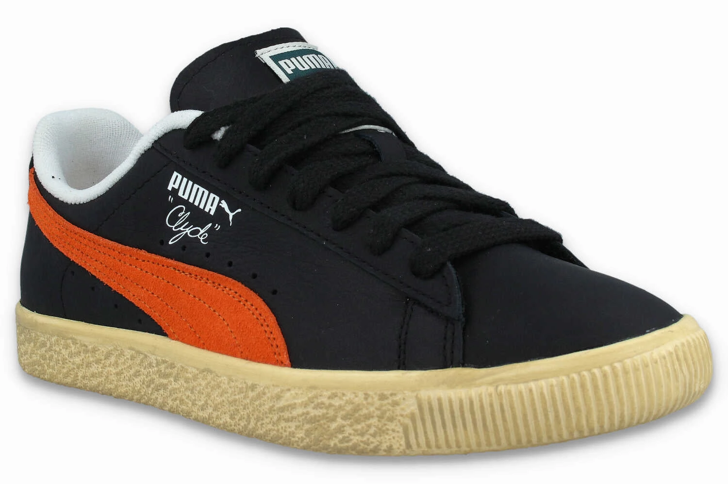 Damen Plateau Sneaker Schwarz → Sneaker Clyde Vintage