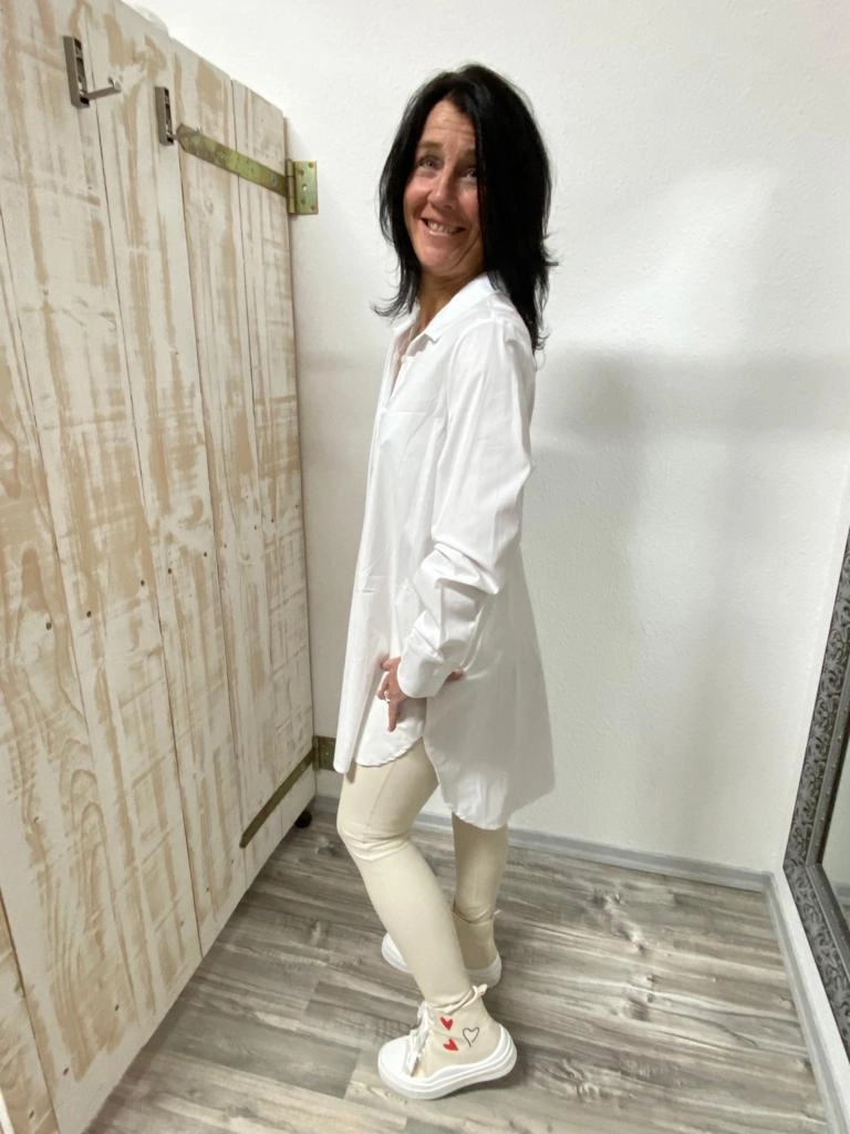 Sneaker "Herzliebe" Beige Sneaker 46