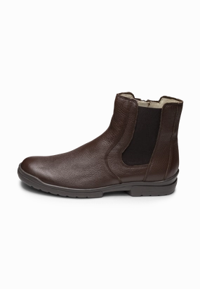 Stiefeletten Von Bonprix flexible Stiefelette Hirschleder