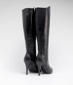 Langschaftstiefel Anna schwarz Overknee Stiefel Sohle