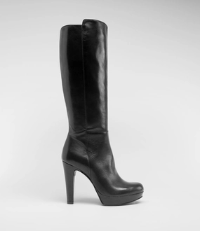 Stiefel 48 Langschaftstiefel Aurelia schwarz