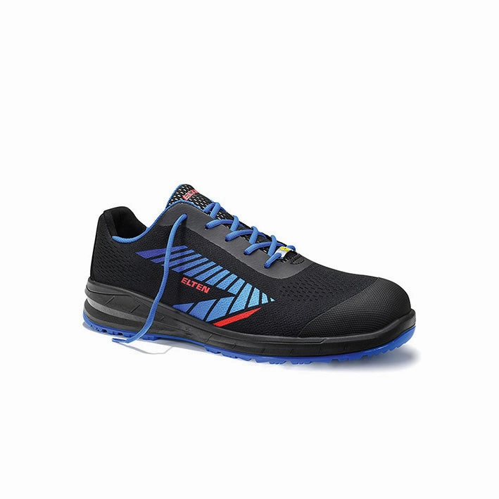 Larkin XXSports black-blue Low ESD S1-Sicherheitshalbschuh ELTEN Sicherheitsschuhe Ohne Metall S3
