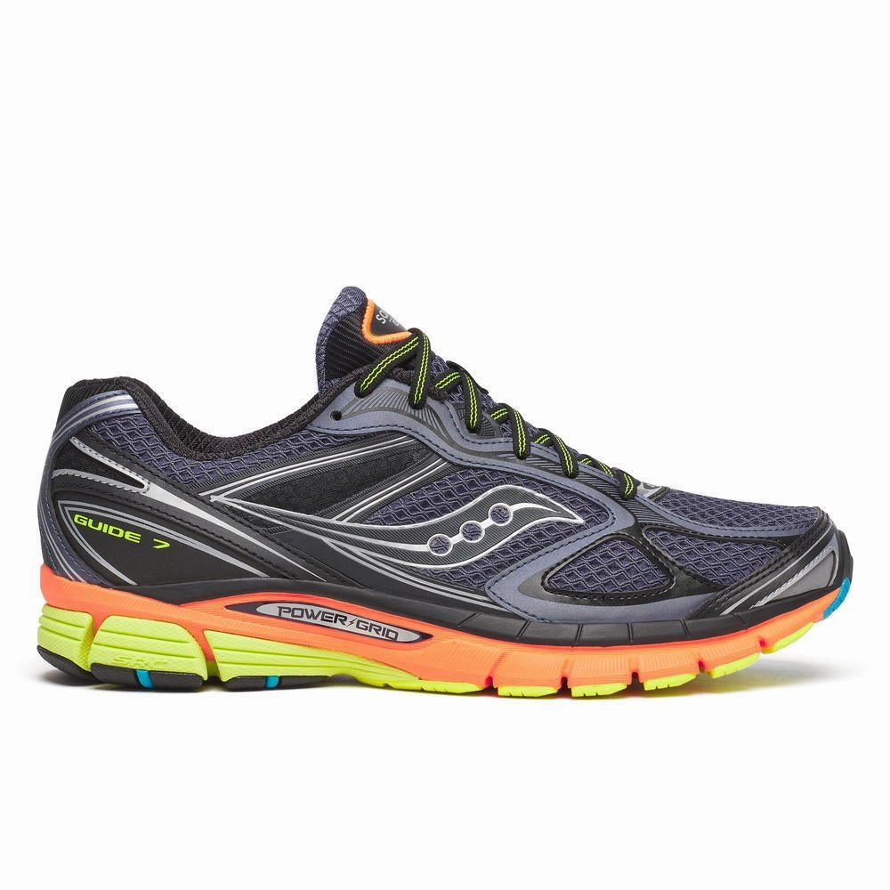 Neutral Laufschuhe Test Saucony Progrid Guide 7 Grey Multi