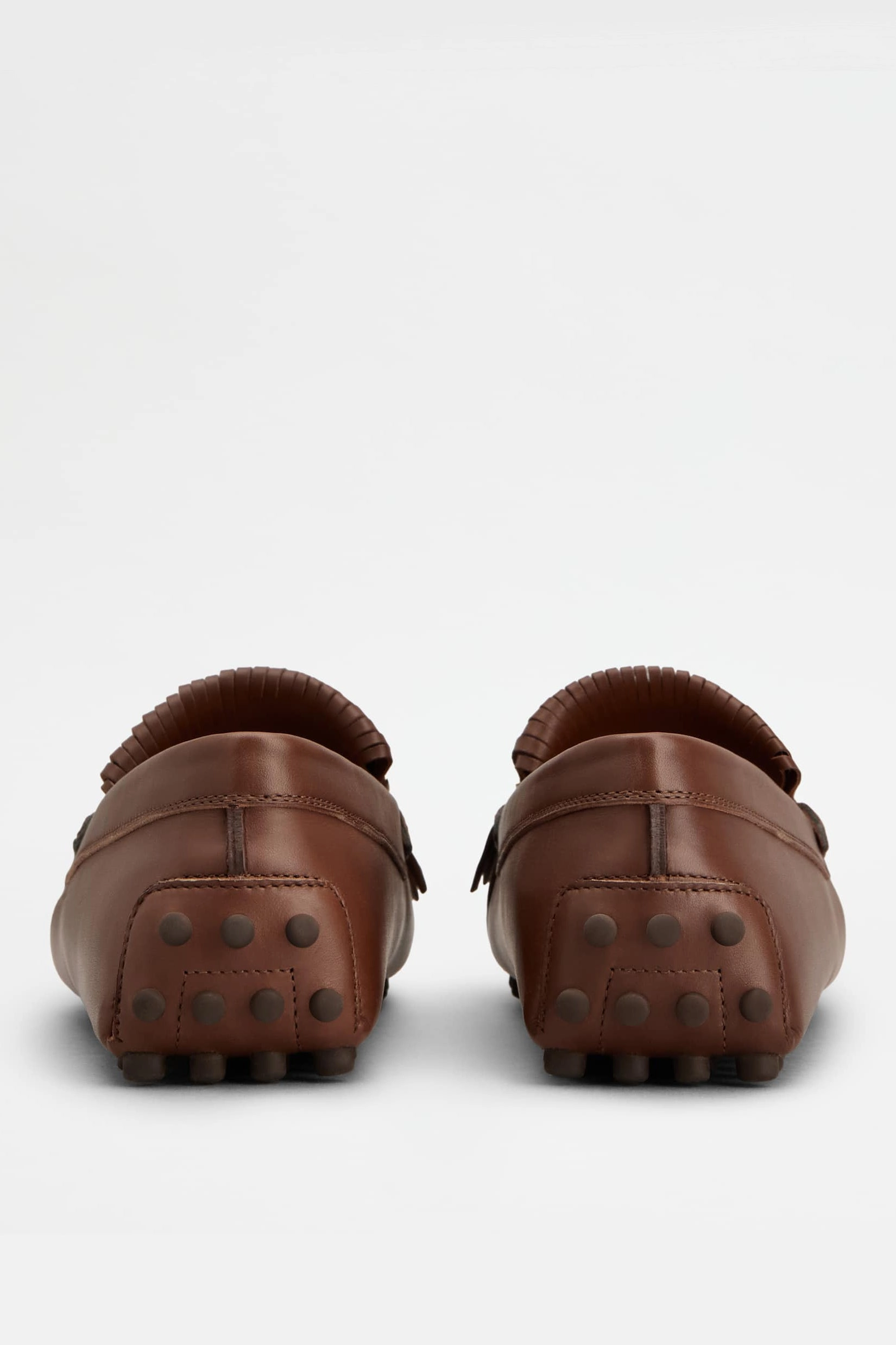 Mokassins Gommino Fringe in Braun Ambiente Lederschuhe