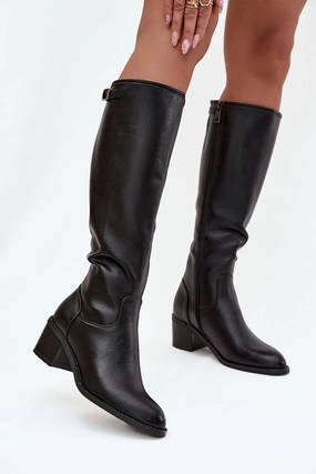 Chelsea Boots Glänzend Heel boots model 219141 Step in style