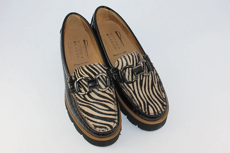 Loafers Designer 'Leontinta' Animal Print Loafer on a Wedge