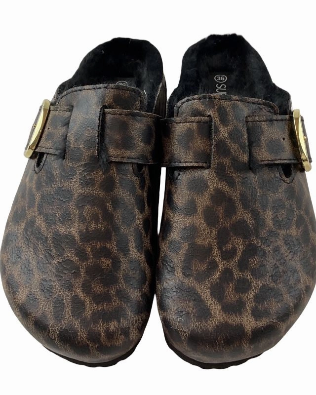 Trunte Pantoffeln Supersoft  Damen Hausschuhe 522 620 DK.BROWN