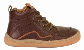 Stiefeletten Blockabsatz Plateau Froddo Kinder Stiefelette Lace - Up Brown
