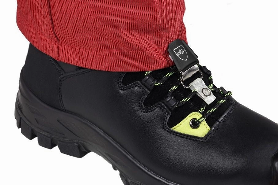 Rigger Boots Arbeitsstiefel Sicherheitsschuhe Lupriflex 3-216 Hunter low Schnittschutzschuhe Sicherheitsschuhe S3  2-in-1