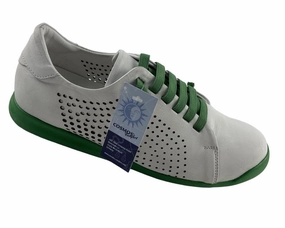 Cosmos Comfort 6288-301-1  Damen Sneaker Wei/Grn  Leder Sneaker 48
