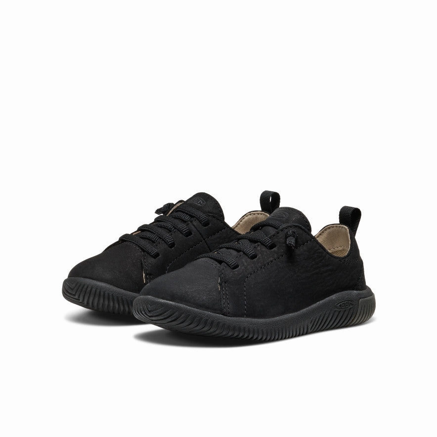 Damen Sneaker High Gefüttert → Sneaker Little Kids' KNX Leather Sneaker  |  Triple Black