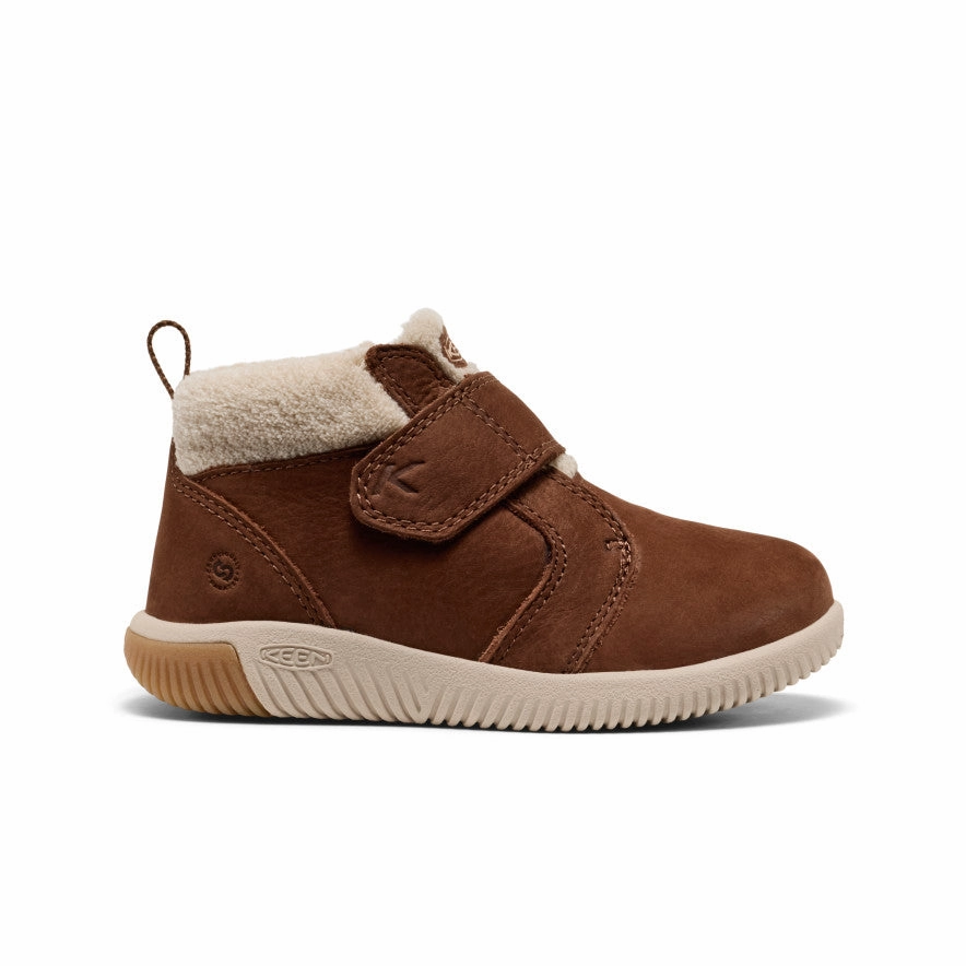 Lack Sneaker Little Kids' KNX Middie  |  Bison/Safari