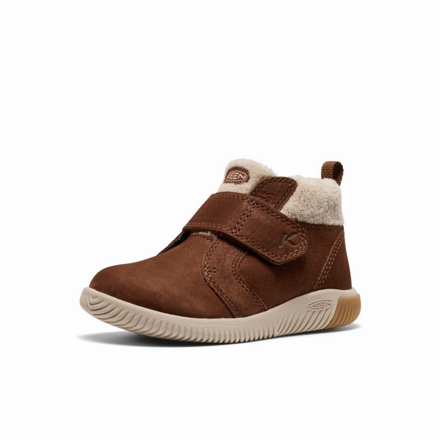 Little Kids' KNX Middie  |  Bison/Safari Boots Sneaker