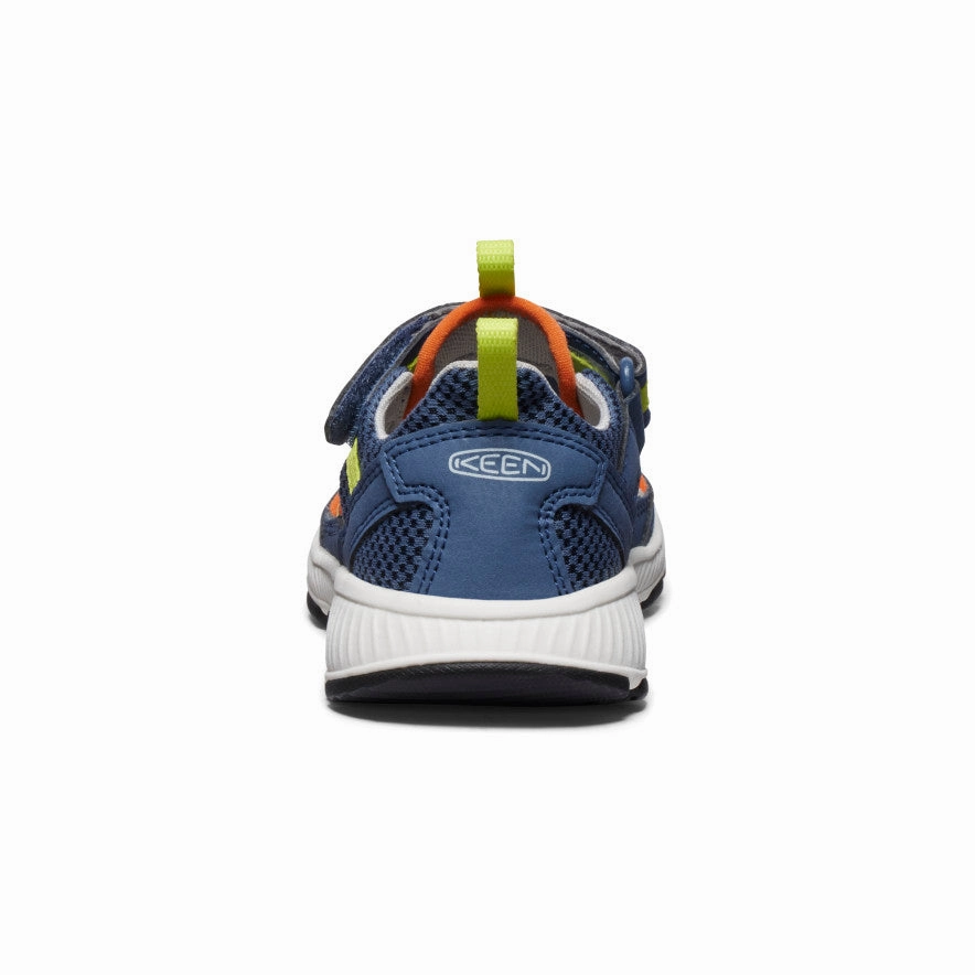 Little Kids' Motozoa Sandal  |  Vintage Indigo/Scarlet Ibis Knöchelhohe Sneaker Leder