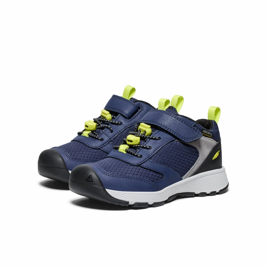 Refresh Sneaker Little Kids' Skua Waterproof Shoe  |  Naval Academy/Evening Primrose