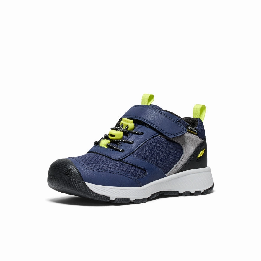 Sneaker Otto Little Kids' Skua Waterproof Shoe  |  Naval Academy/Evening Primrose