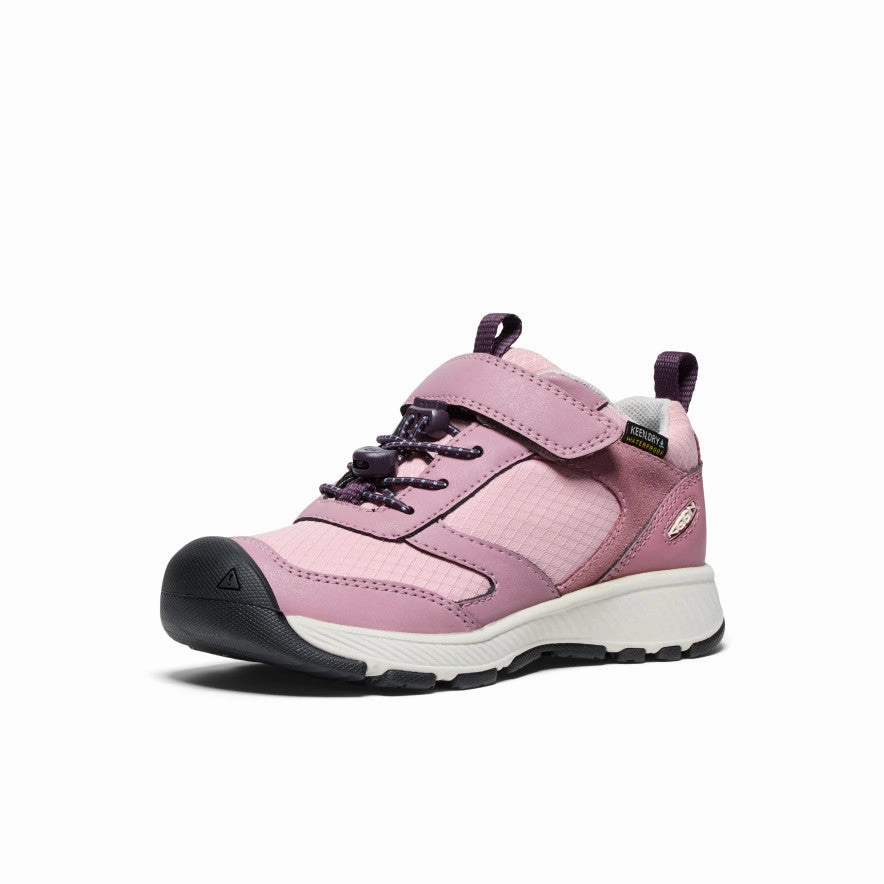 Besten Sneaker Little Kids' Skua Waterproof Shoe  |  Zephyr/Plum Perfect