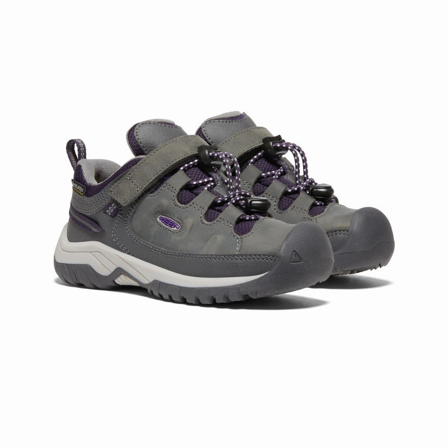 Barfußschuhe Sneaker Little Kids' Targhee Waterproof Shoe  |  Magnet/Tillandsia Purple