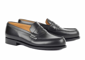 Pollini Loafers Loafer 180 - Black Box Calf - Rubber sole