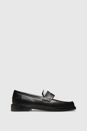 Loafers Vegan Loafer 5000 Vitello Black White