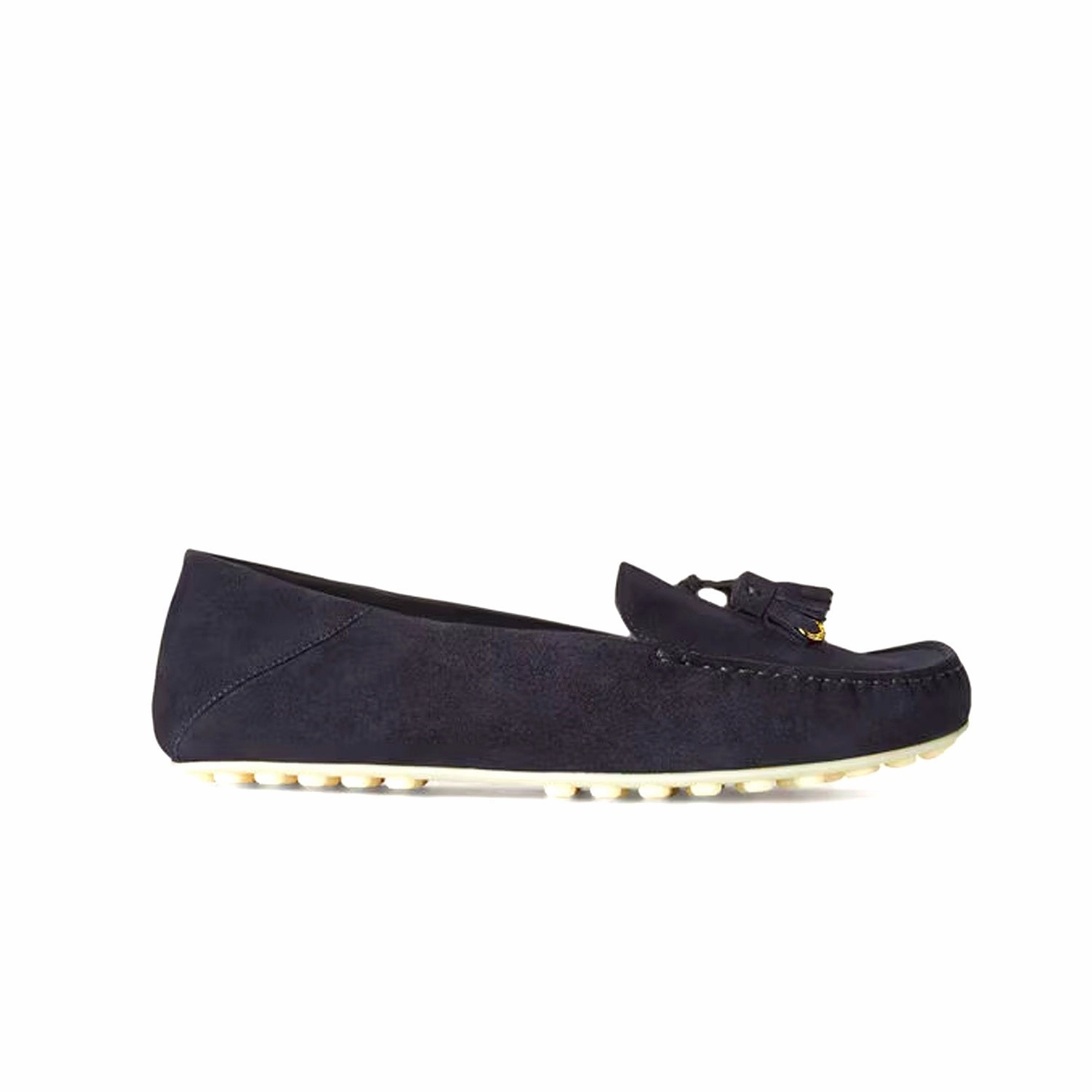Dot Sole Walk Loafer  Suede Goatskin House Loafers