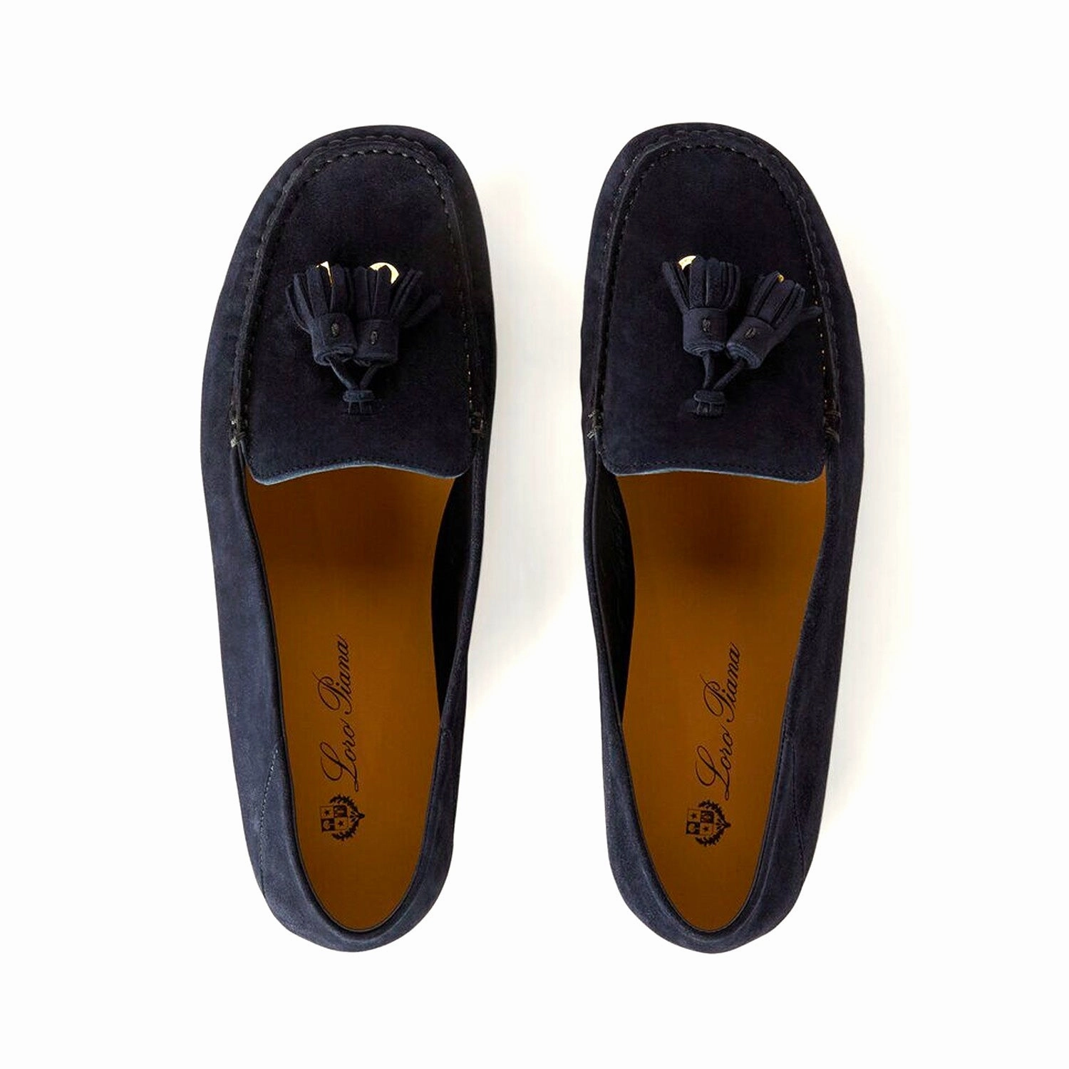 Flat Penny Loafers Dot Sole Walk Loafer  Suede Goatskin