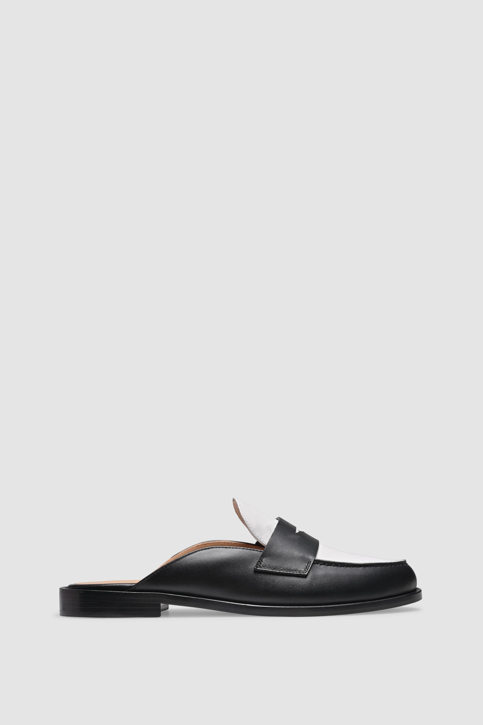 Arket Loafers Loafer Mule 9408 Vitello Black White