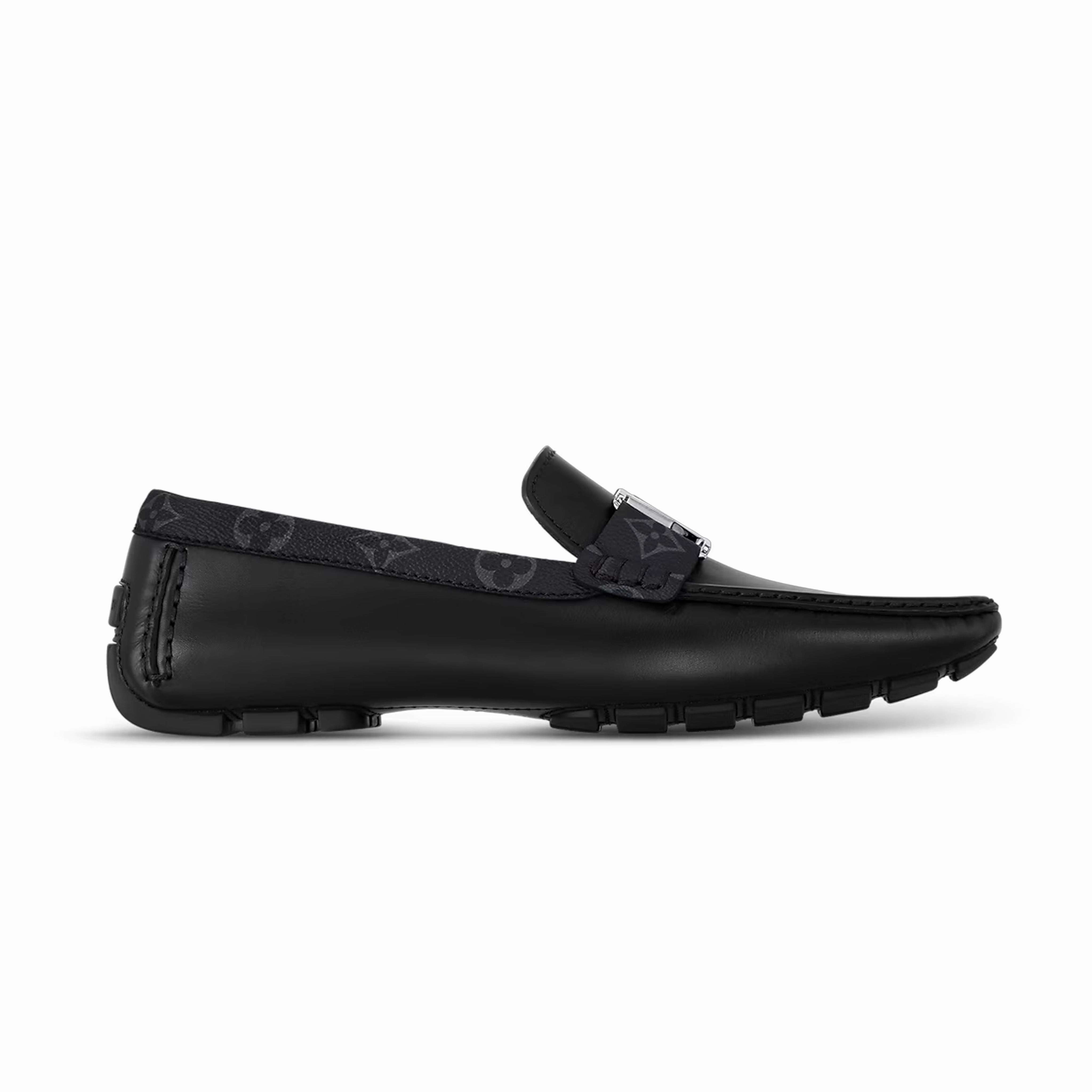 Monte Carlo Moccasins Calf Leather And Monogram Canvas Out Line Loafers To Wedding