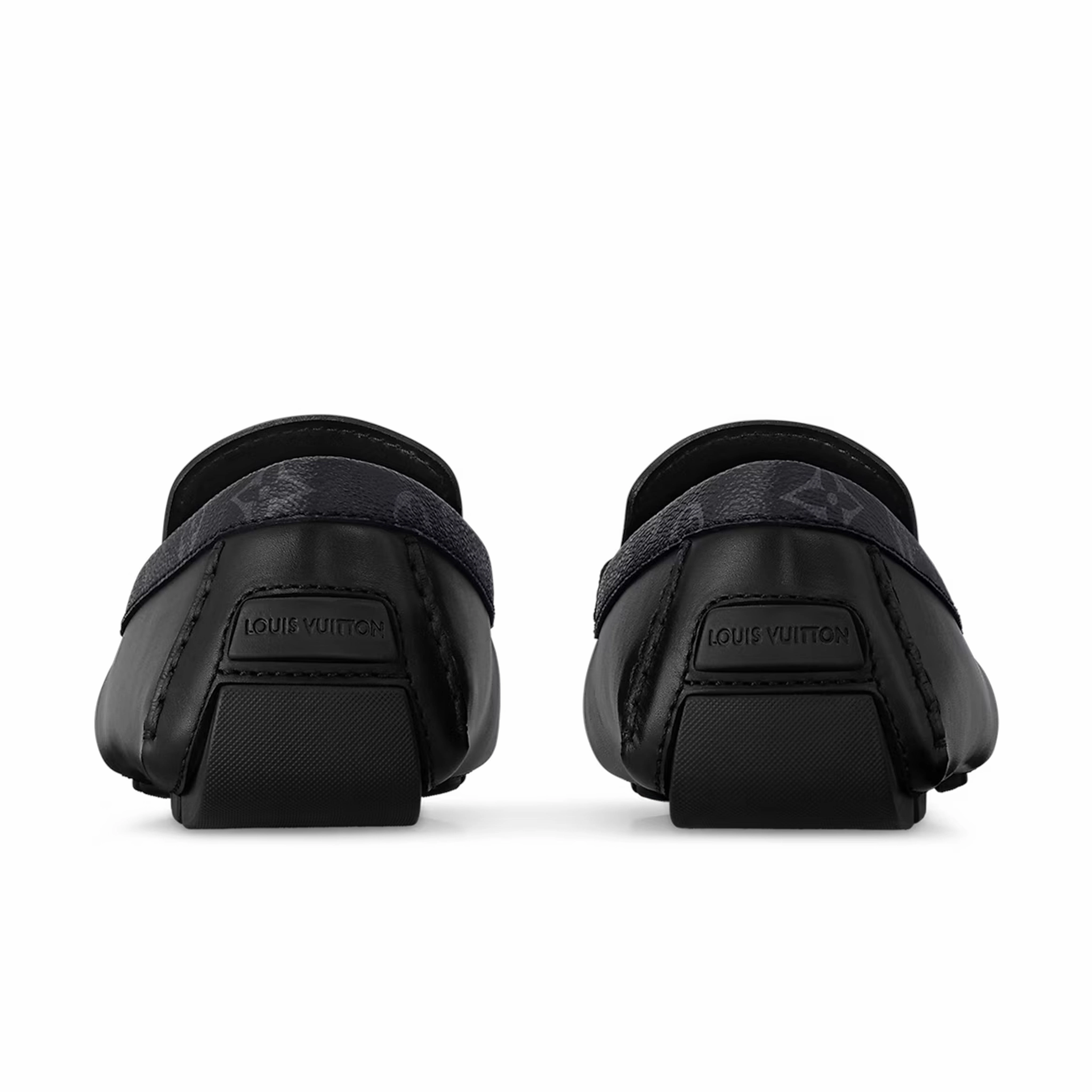 Monte Carlo Moccasins Calf Leather And Monogram Canvas Out Line Flattered Sigrid Loafers