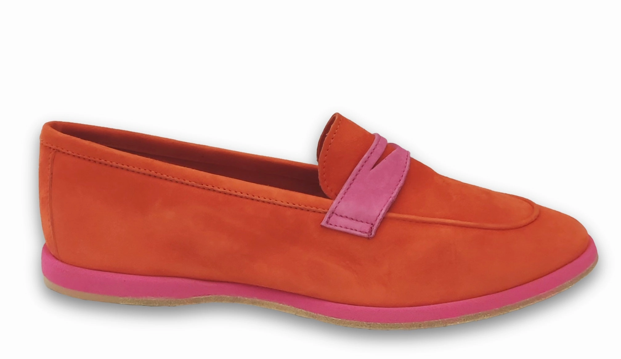 Pocket Primula Arancio&Fucsia Auralee Loafers