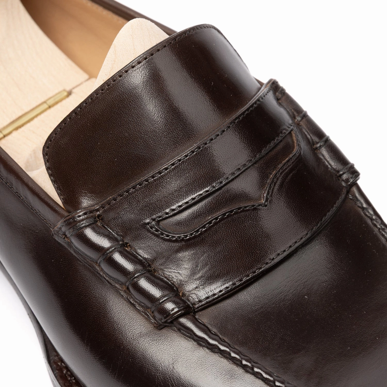 Loafer "Beefroll Casual Penny" aus handgefrbtem Kalbsleder - reine Handarbeit Goodyear Welted Loafers