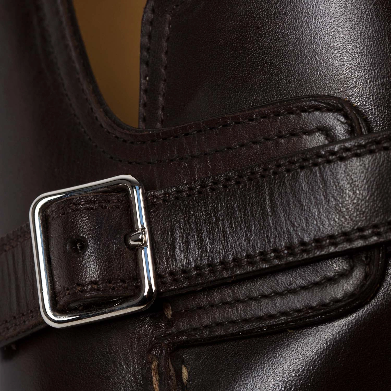 Loafer "Dress-Buckle" aus dunkelbraunem Kalbsleder - reine Handarbeit Classic Will Loafers