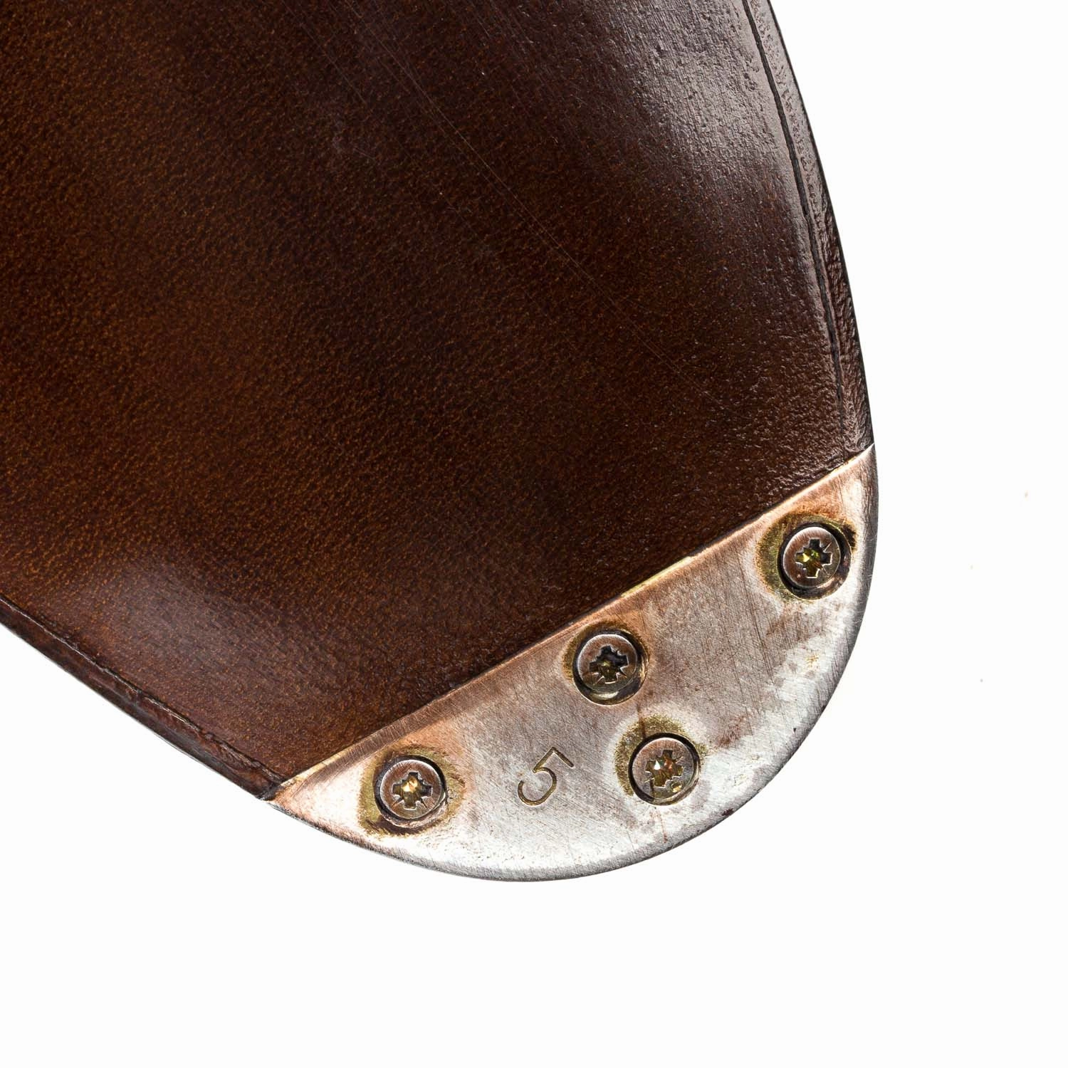 Loafer "Dress Penny" aus dunkelbraunem Croc-Suede - reine Handarbeit Pathy Leather Loafers