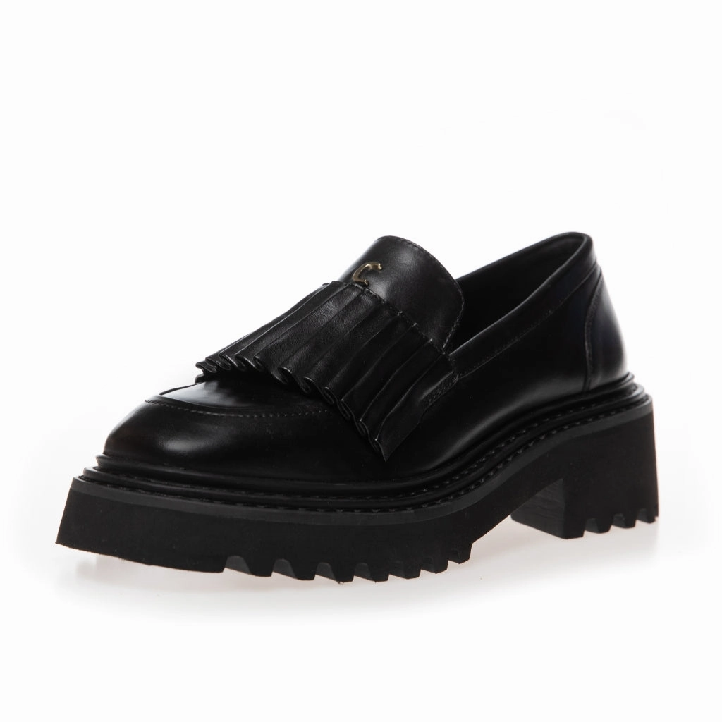 Buty Loafers LIKE I FEEL - BLACK