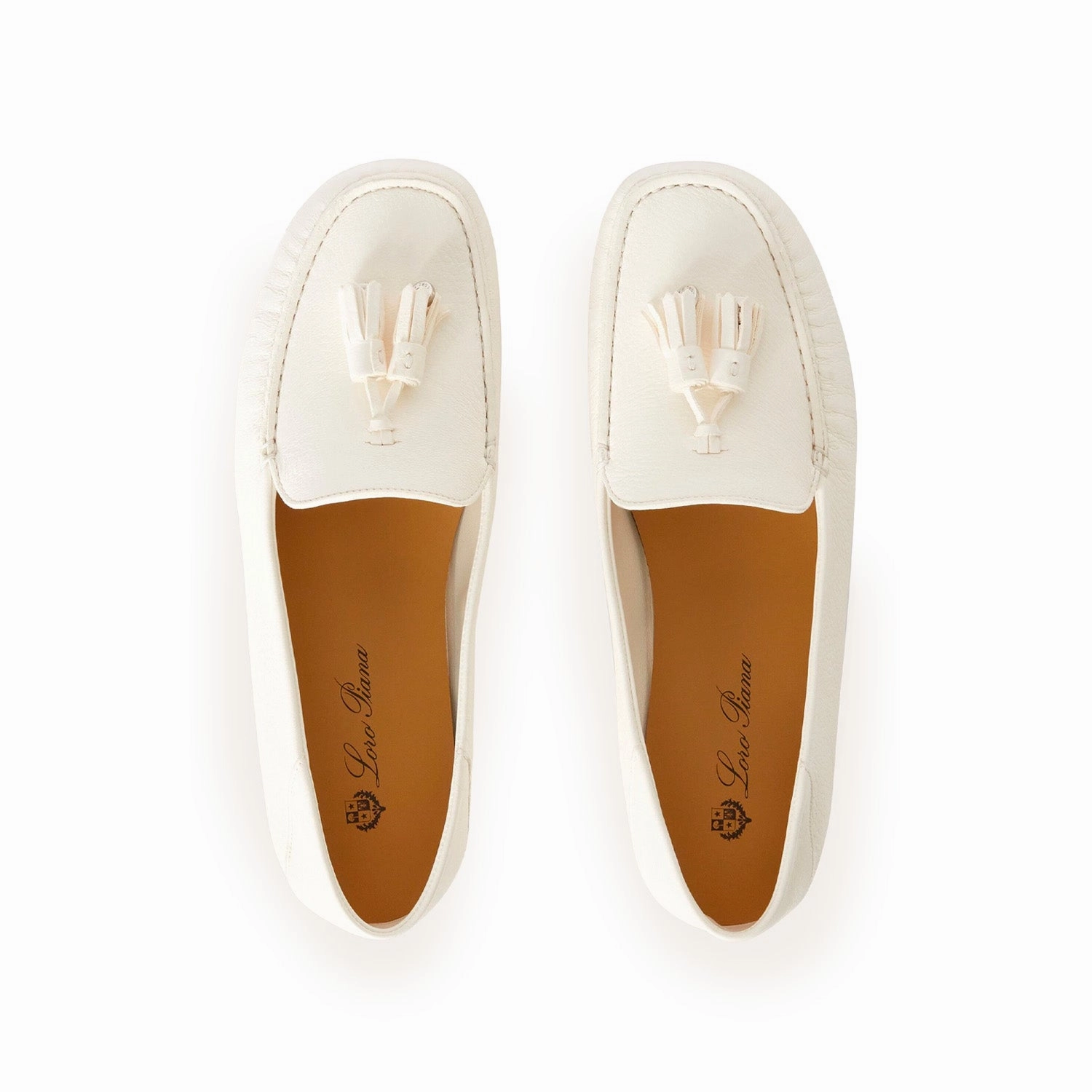 Loro Piana Dot Sole Walk Loafer  Deerskin Vegan Loafers