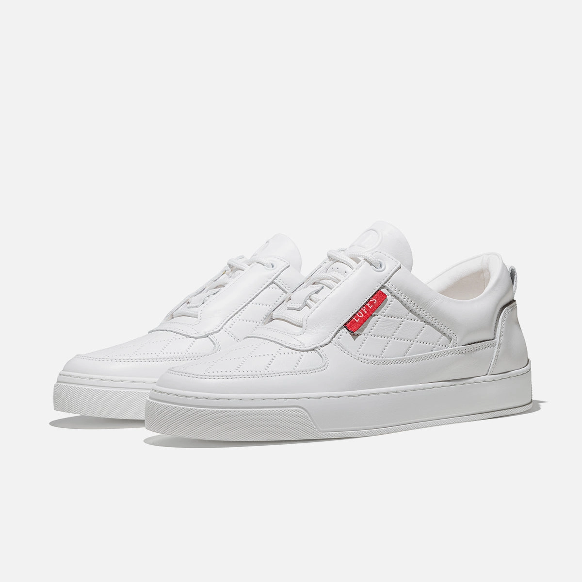 Low Top - Faisca - White / Red Label Onlineshop Sneaker