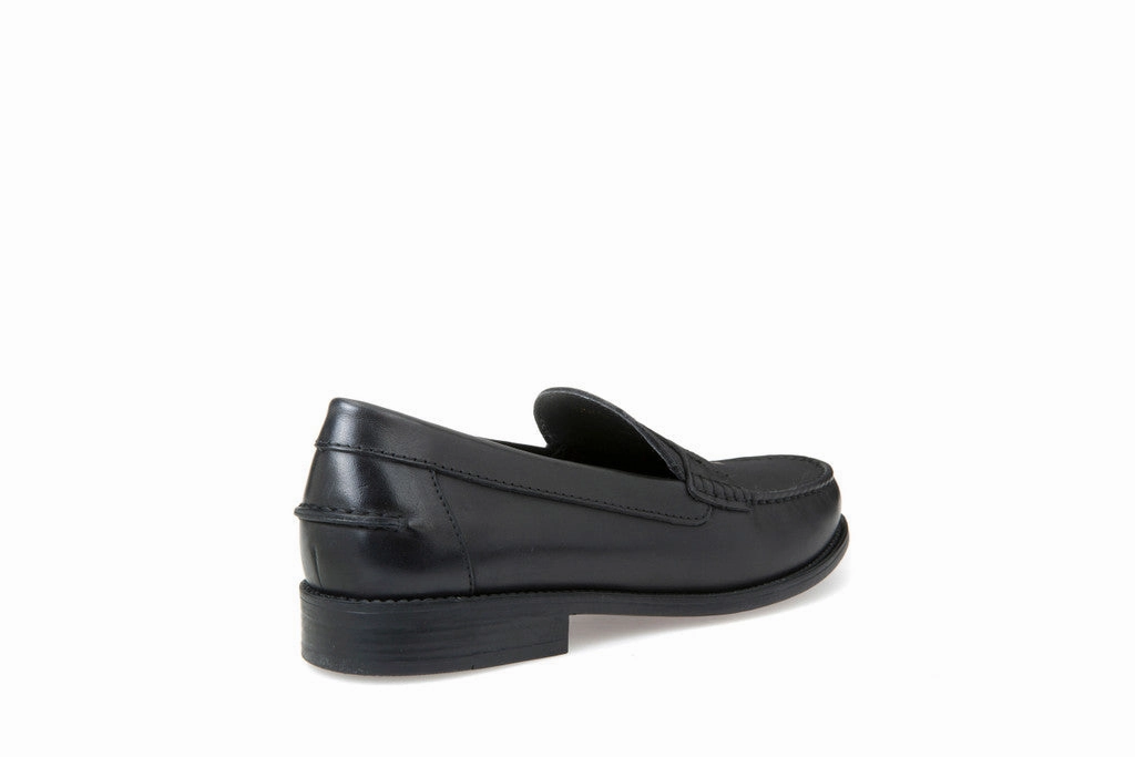 Stride Loafers Geox New Damon Loafer Leather blacked