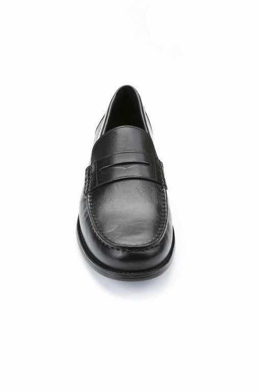 White Heeled Loafers Geox New Damon Loafer Leather blacked