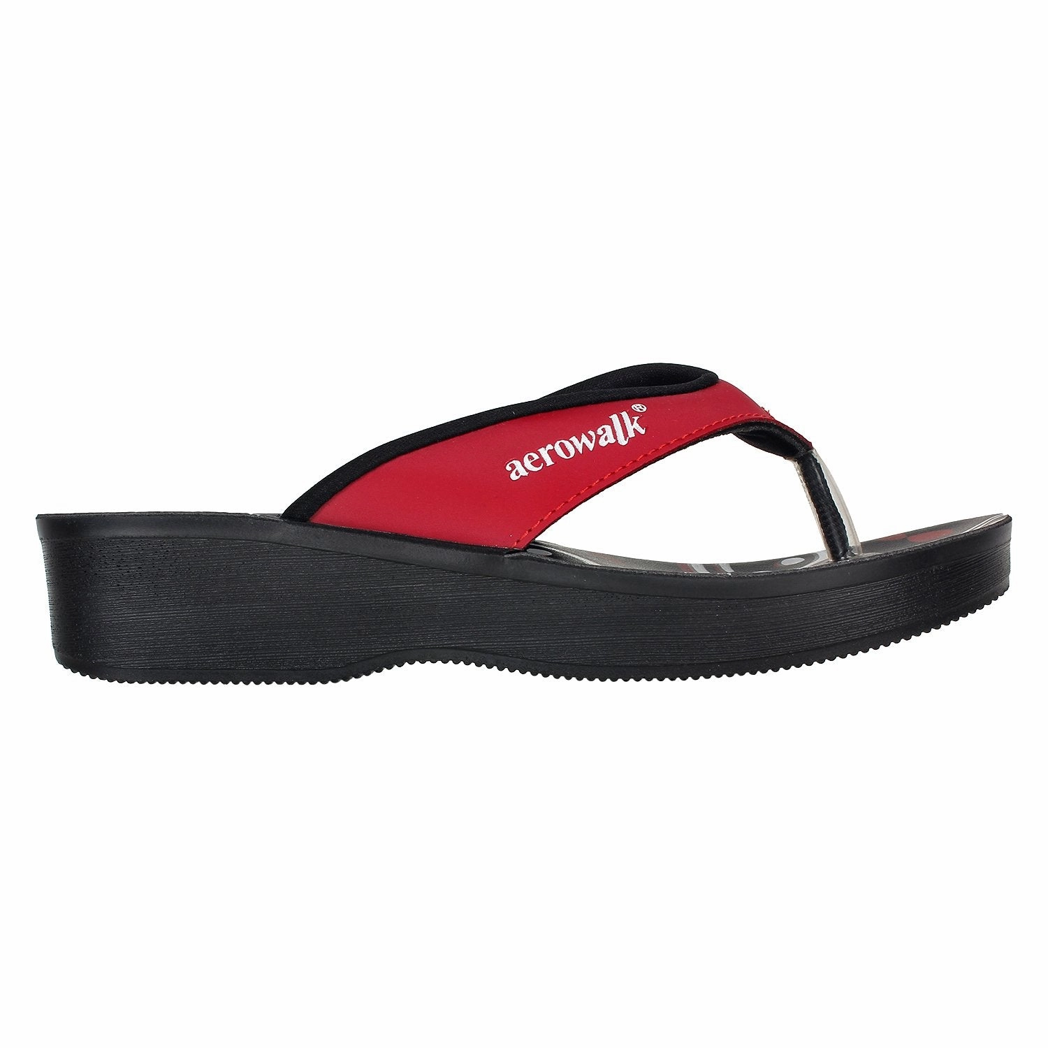 Aerowalk Women Slipper #0895 - RED Pantoffeln Kamelhaar